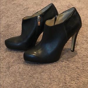 I.N.C. Black High Heel Booties